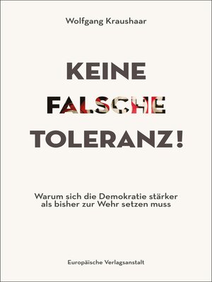 cover image of Keine falsche Toleranz!